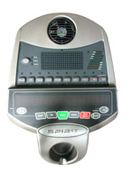 spirit fitness elliptical trainer console